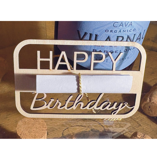 Anhänger „Happy Birthday“