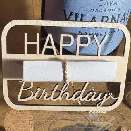 Anhänger „Happy Birthday“